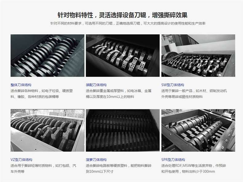 撕碎機刀具 撕碎機刀具